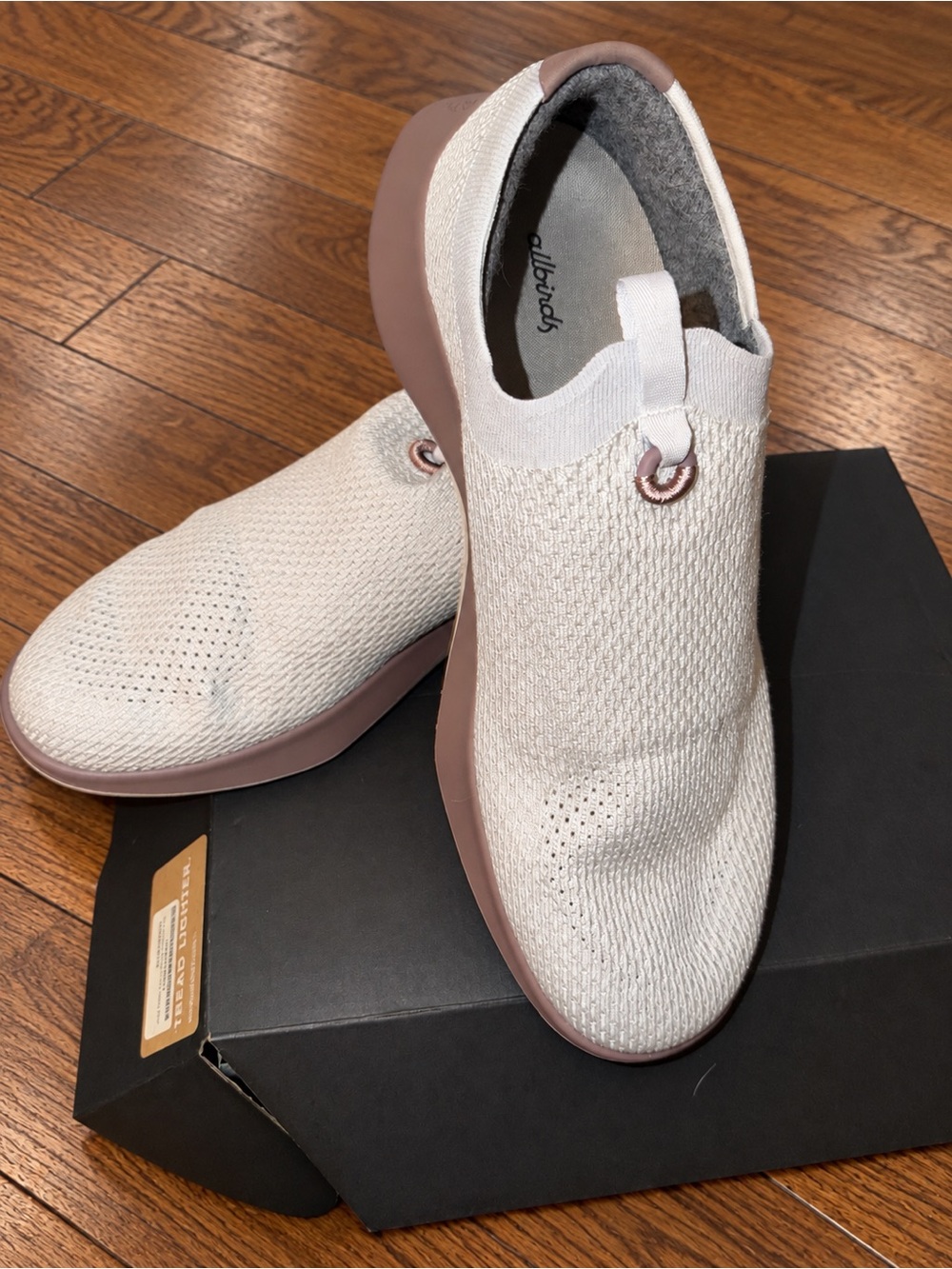 allbirds Men’s Tree Dasher Relay Laceless Slip-On Knit Sneakers Sz 14 NIB